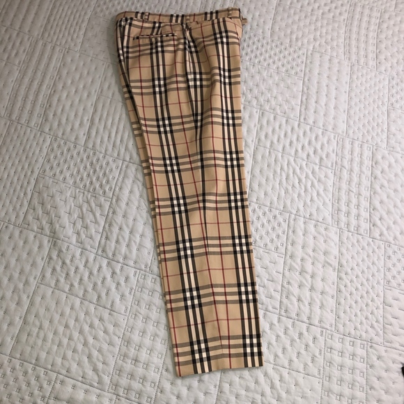 Burberry Other - Auth. Burberry Nova Check Mens cotton pants 32r